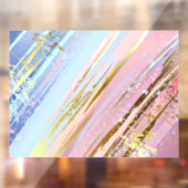 テクスチャピンクの背景 ウィンドウサイン (シート2)