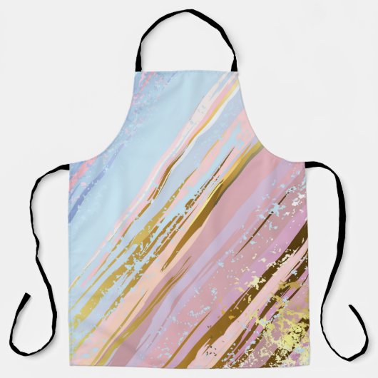 テクスチャピンクの背景 エプロン (正面)