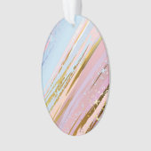 テクスチャピンクの背景 オーナメント (正面)