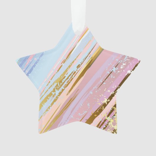 テクスチャピンクの背景 オーナメント (正面)