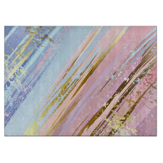 テクスチャピンクの背景 カッティングボード (正面)