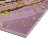 テクスチャピンクの背景 カッティングボード (角)