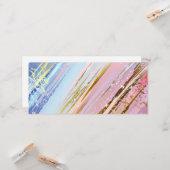 テクスチャピンクの背景 カード (正面/裏面インサイチュ)