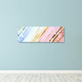 テクスチャピンクの背景 キャンバスプリント (インサイチュ (ウッドフロア))