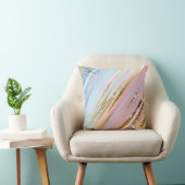 テクスチャピンクの背景 クッション (椅子)