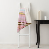 テクスチャピンクの背景 シェルパブランケット (インサイチュ)