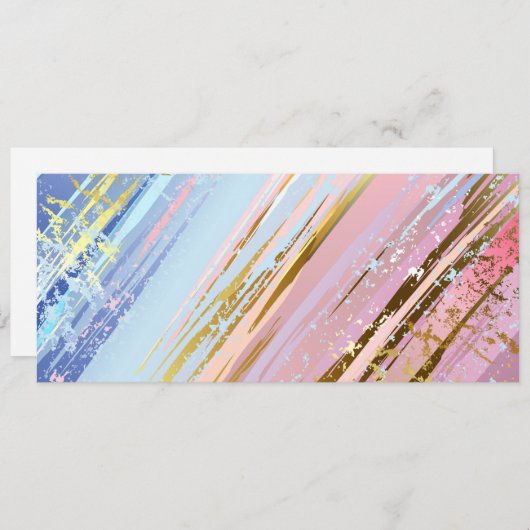 テクスチャピンクの背景 シーズンカード (正面/裏面)