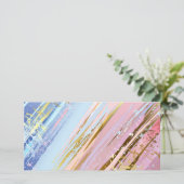 テクスチャピンクの背景 シーズンカード (スタンド正面)