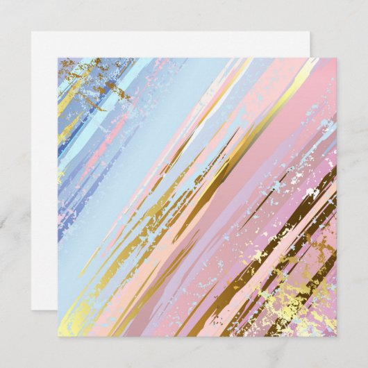 テクスチャピンクの背景 シーズンカード (正面/裏面)