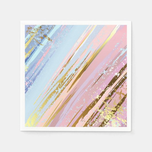 テクスチャピンクの背景 スタンダードカクテルナプキン (正面)