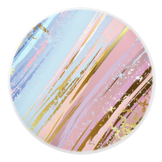 テクスチャピンクの背景 セラミックノブ (正面)