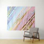 テクスチャピンクの背景 タペストリー (インサイチュ(横))
