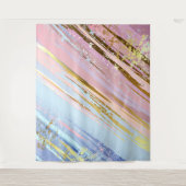 テクスチャピンクの背景 タペストリー (正面)