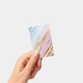 テクスチャピンクの背景 バッジ (手持ち)