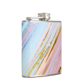 テクスチャピンクの背景 フラスク (右)