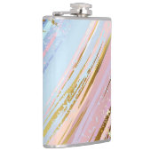 テクスチャピンクの背景 フラスク (右)