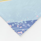 テクスチャピンクの背景 フリースブランケット (角)