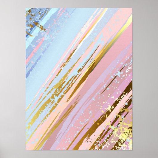 テクスチャピンクの背景 ポスター (正面)