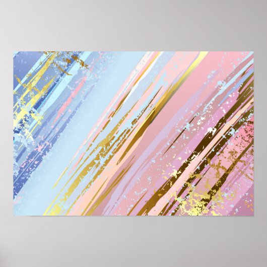 テクスチャピンクの背景 ポスター (正面)