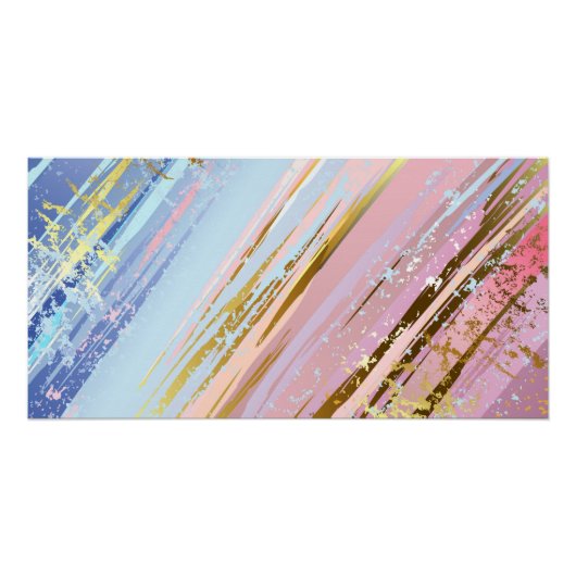 テクスチャピンクの背景 ポスター (正面)