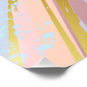 テクスチャピンクの背景 ポスター (コーナー)