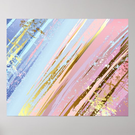 テクスチャピンクの背景 ポスター (正面)