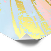 テクスチャピンクの背景 ポスター (コーナー)