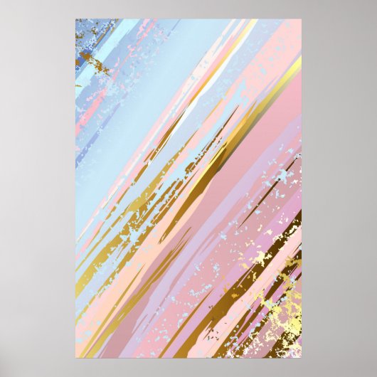 テクスチャピンクの背景 ポスター (正面)