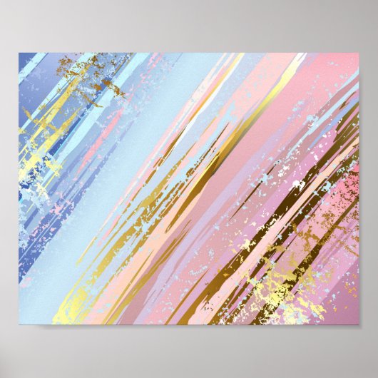 テクスチャピンクの背景 ポスター (正面)