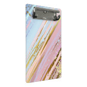 テクスチャピンクの背景 ミニクリップボード (アングル)