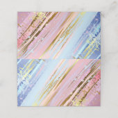 テクスチャピンクの背景 ロイヤリティカード (外部開封)