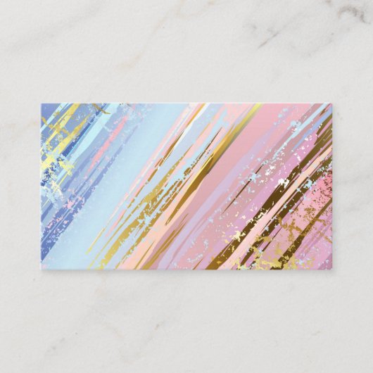 テクスチャピンクの背景 予約カード (正面)