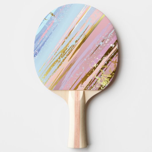 テクスチャピンクの背景 卓球ラケット (正面)