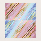 テクスチャピンクの背景 名刺 (外部フラット)