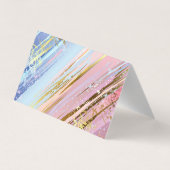 テクスチャピンクの背景 名刺 (裏面)