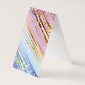 テクスチャピンクの背景 名刺 (裏面)