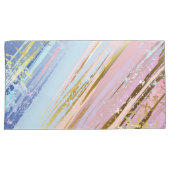 テクスチャピンクの背景 枕カバー (正面右)