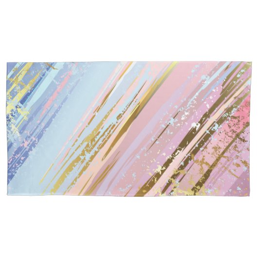 テクスチャピンクの背景 枕カバー (正面)