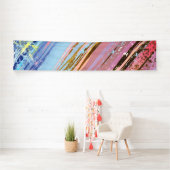 テクスチャピンクの背景 横断幕 (インサイチュ)