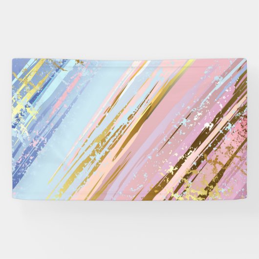 テクスチャピンクの背景 横断幕 (横)