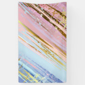 テクスチャピンクの背景 横断幕 (縦)