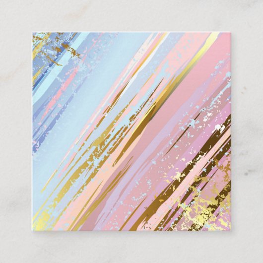 テクスチャピンクの背景 紹介カード (正面)