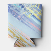 テクスチャピンクの背景 缶クーラー (正面)