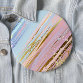 テクスチャピンクの背景 缶バッジ (インサイチュ)