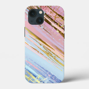 テクスチャピンクの背景 iPhone 13 MINIケース