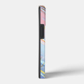 テクスチャピンクの背景 Case-Mate iPhoneケース (裏面 / 右)