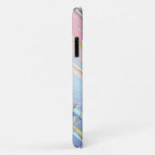 テクスチャピンクの背景 Case-Mate iPhoneケース (裏面/右)