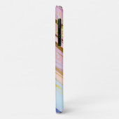 テクスチャピンクの背景 Case-Mate iPhoneケース (裏面/左)