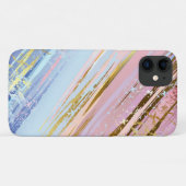 テクスチャピンクの背景 Case-Mate iPhoneケース (裏面(横))