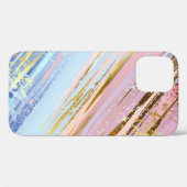 テクスチャピンクの背景 Case-Mate iPhoneケース (裏面 (横))